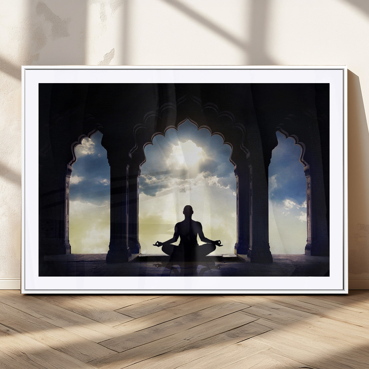 MGC-FP-36x24 - Women and Yoga Wall Art Canvas Print