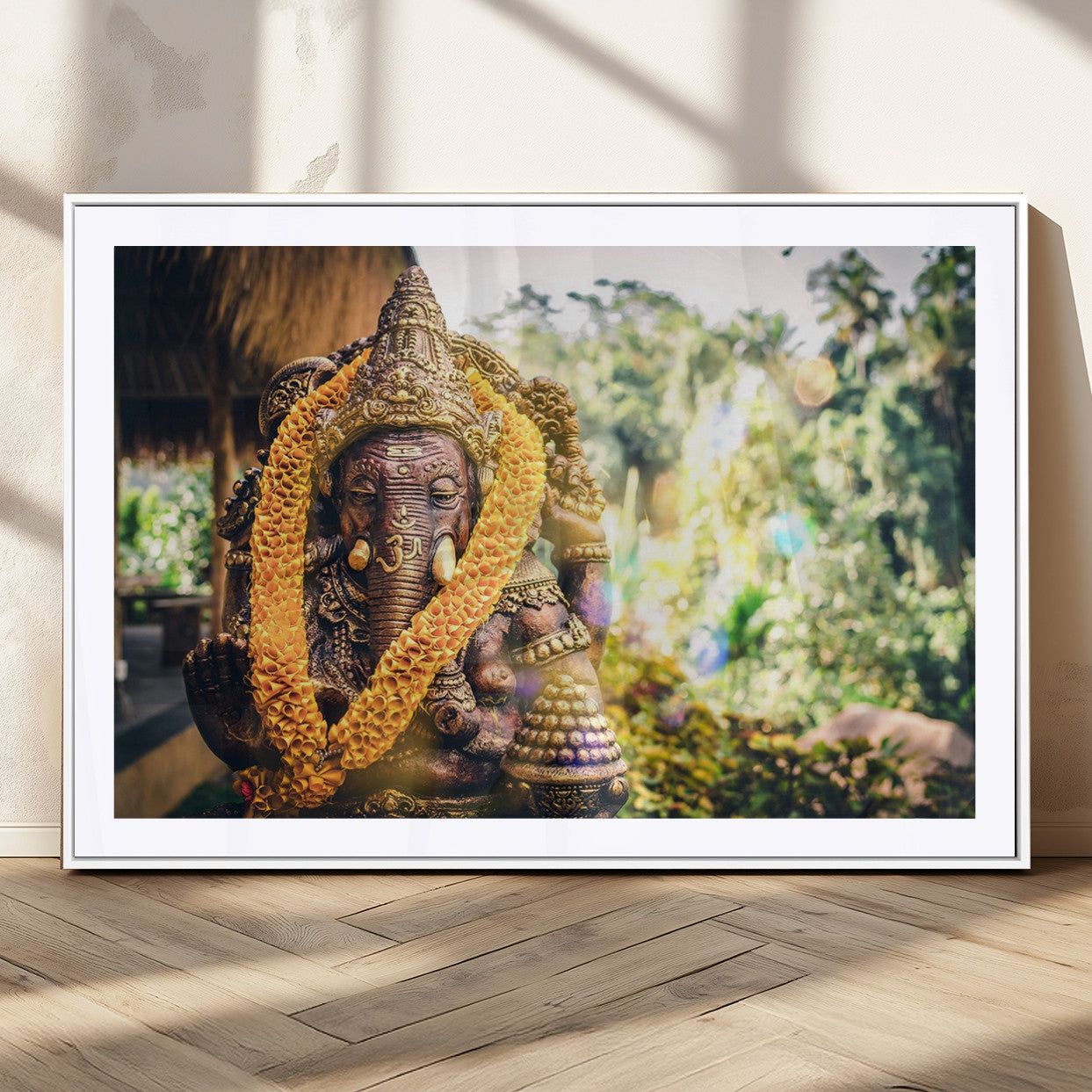 MGC-FP-36x24 - Hinduism Statue Wall Art Canvas Print