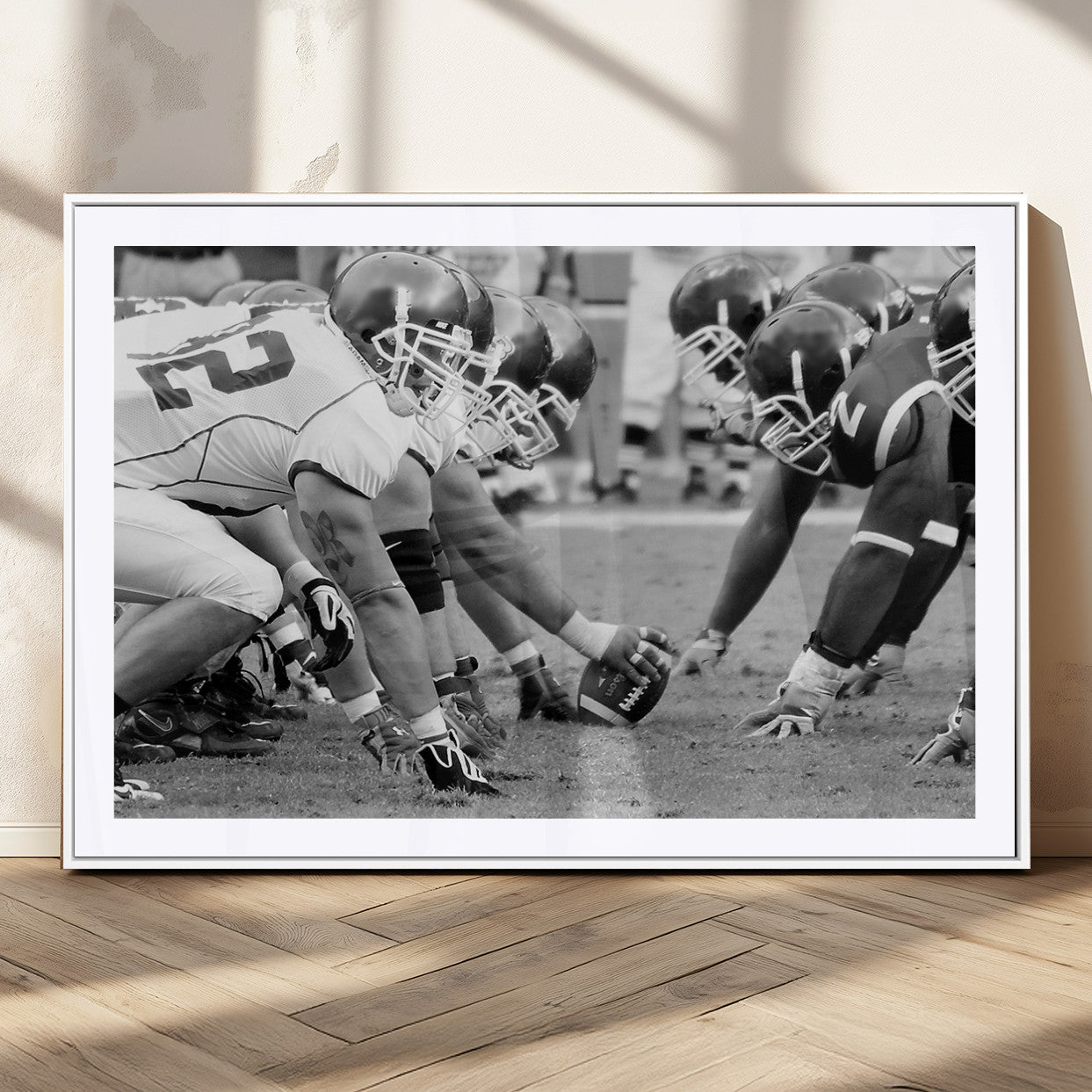 MGC-FP-36x24 - American Football Player Wall Art Canvas Print