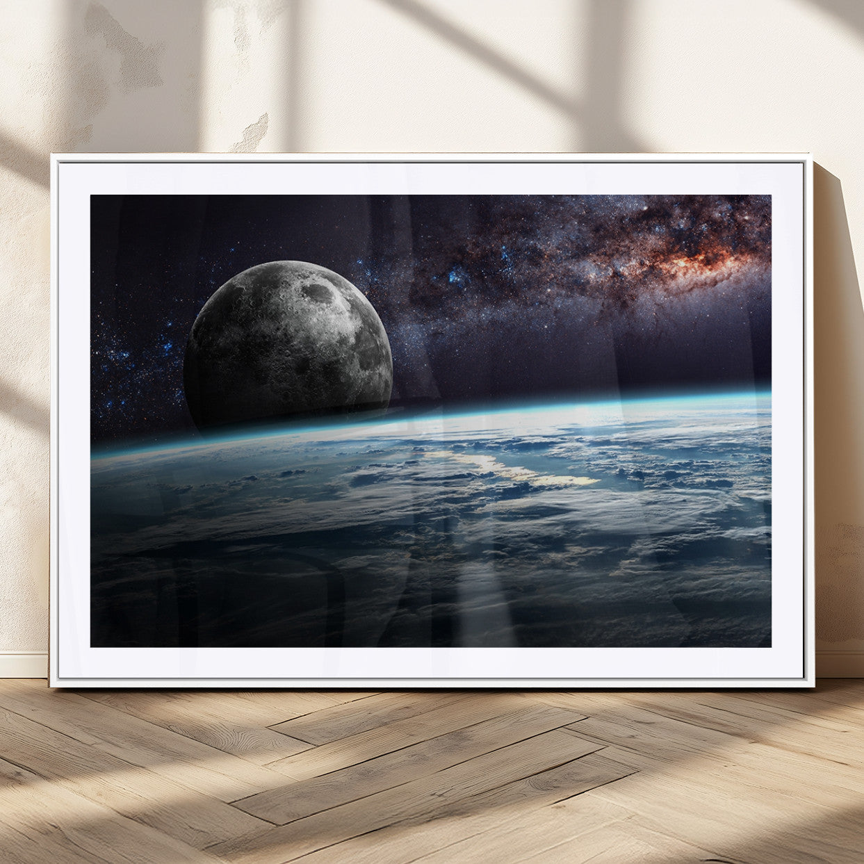 MGC-FP-36x24 - Space and Planet Canvas Print