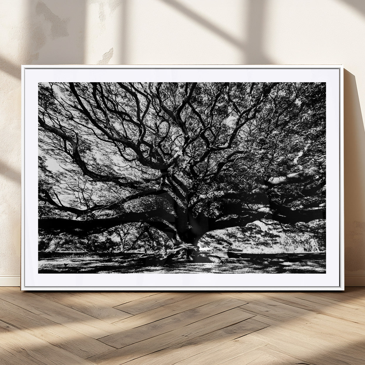 MGC-FP-36x24 - Mighty Angel Oak Wall Art | Angel Oak Tree Art Print