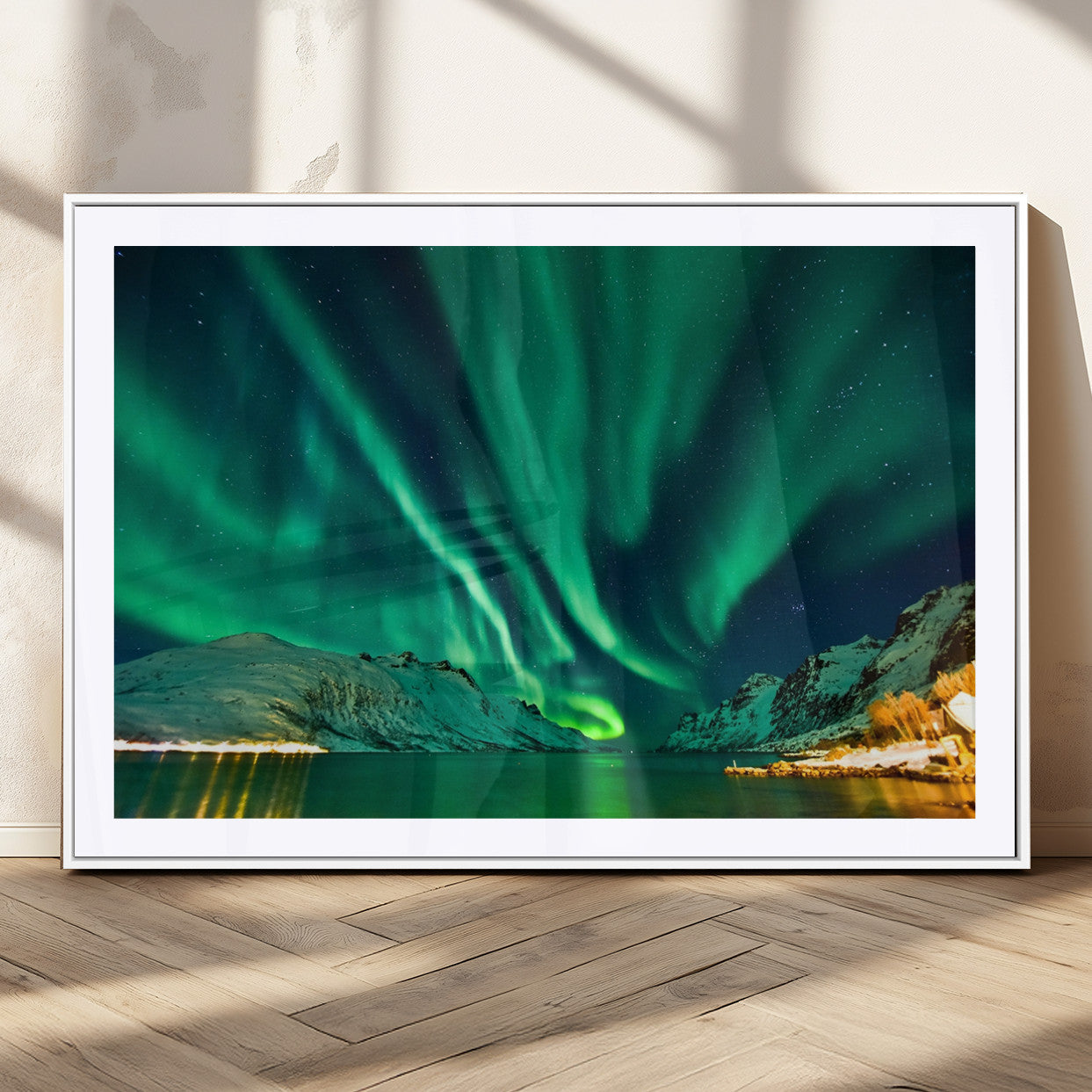 MGC-FP-36x24 - Northern Lights Wall Art Canvas Print