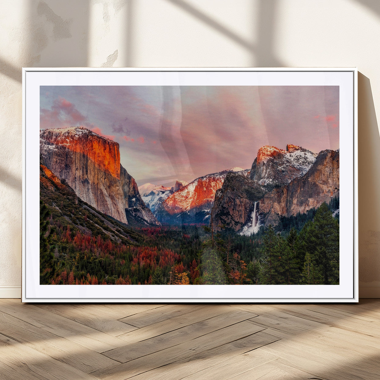 MGC-FP-36x24 - Yosemite Half Dome Wall Art Canvas Print El Capitan
