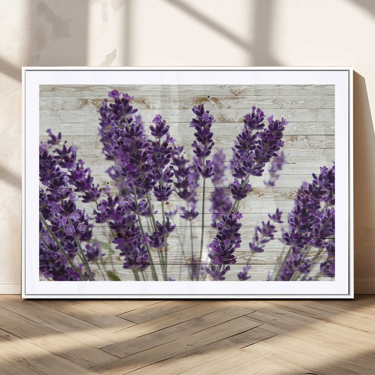 MGC-FP-36x24 - Lavender Canvas Wall Art Flower Print