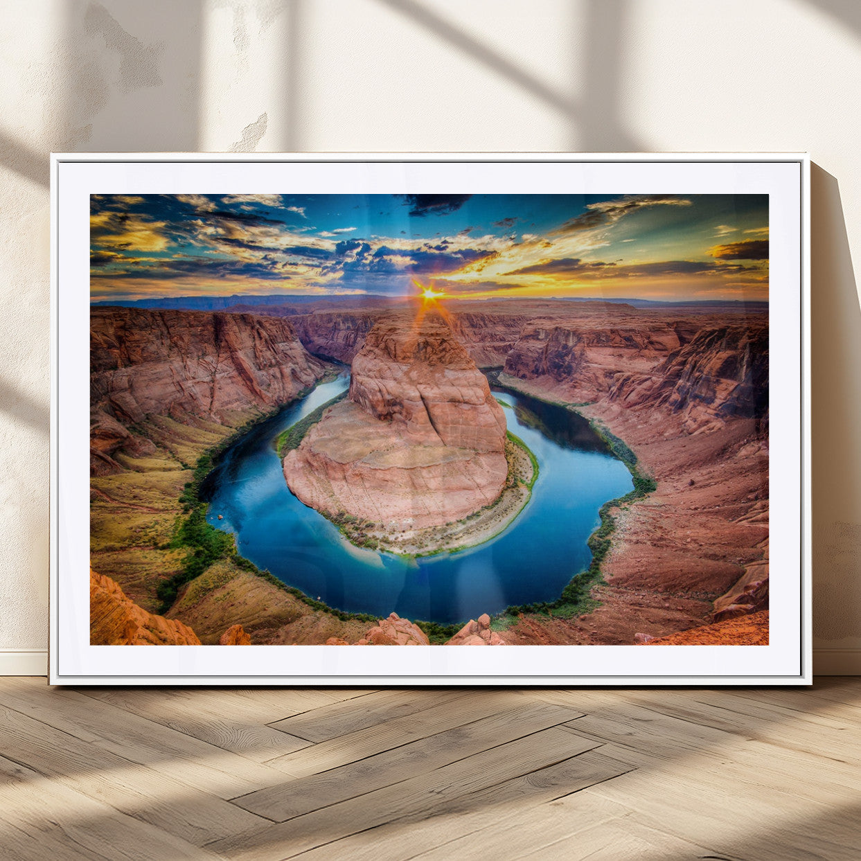 80407-MGC-FP-36x24_White-Grand Canyon Wall Art Canvas Print