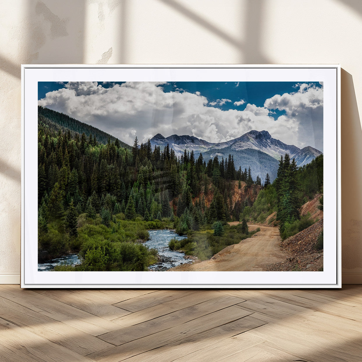 MGC-FP-36x24 - San Juan Nal Forest Wall Art Landscape Canvas Print