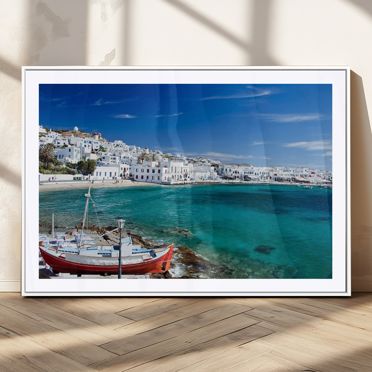MGC-FP-36x24 - Santorini Wall Art Canvas Print