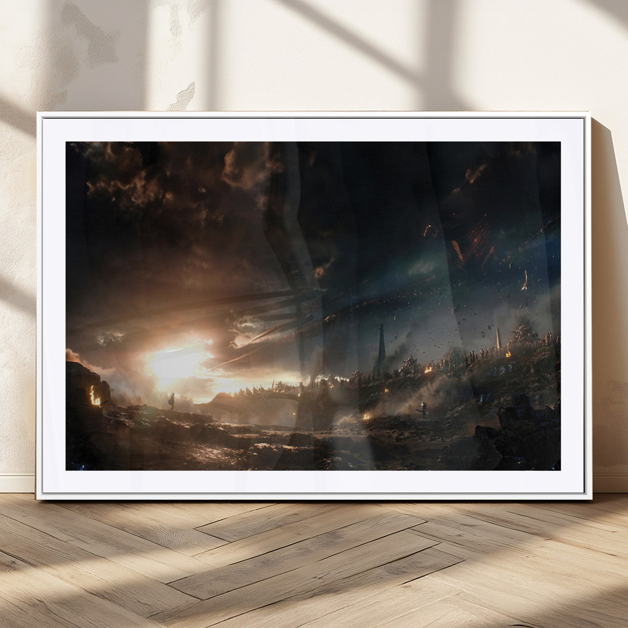 MGC-FP-36x24 - Avengers Planet Wall Art Canvas Print