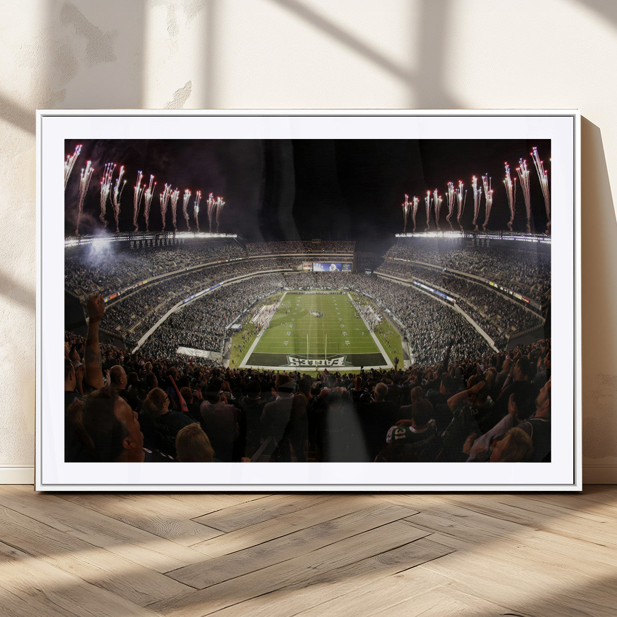 MGC-FP-36x24 - Eagles Field Stadium Wall Art - Philadelphia Eagles Football Team Print - Philadelphia Lincoln