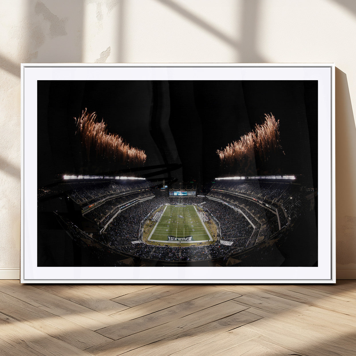 MGC-FP-36x24 - Eagles Field Stadium Wall Art | Philadelphia Eagles Football Team Print - Philadelphia Lincoln