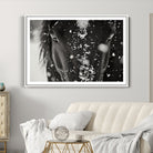 73281-MGC-FP-36x24_White-Winter Horse Snow Wall Art Canvas Print