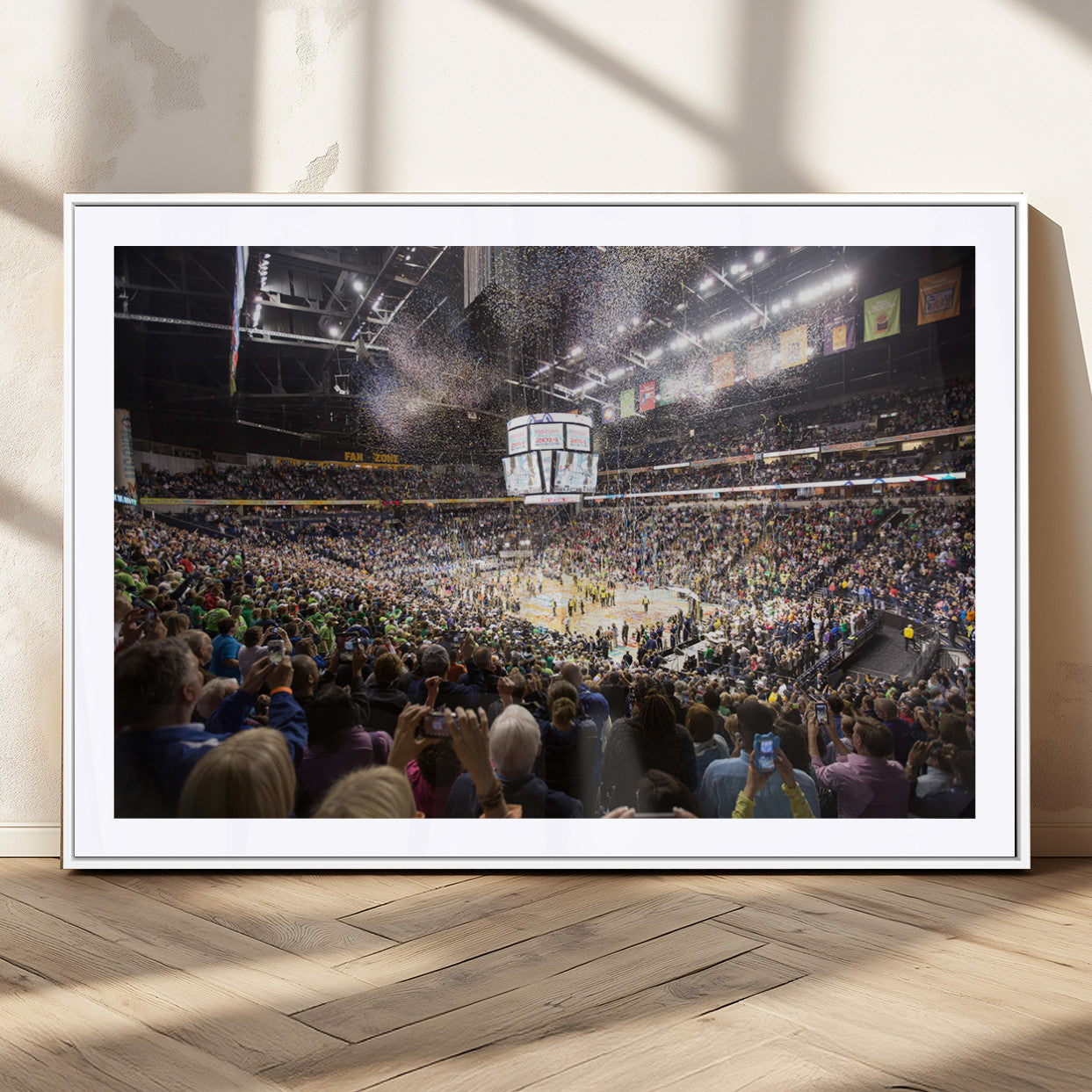 MGC-FP-36x24 - Bridgestone Arena Wall Art Canvas | Nashville Predators Hockey Team Print | Canvas Print | Ready to