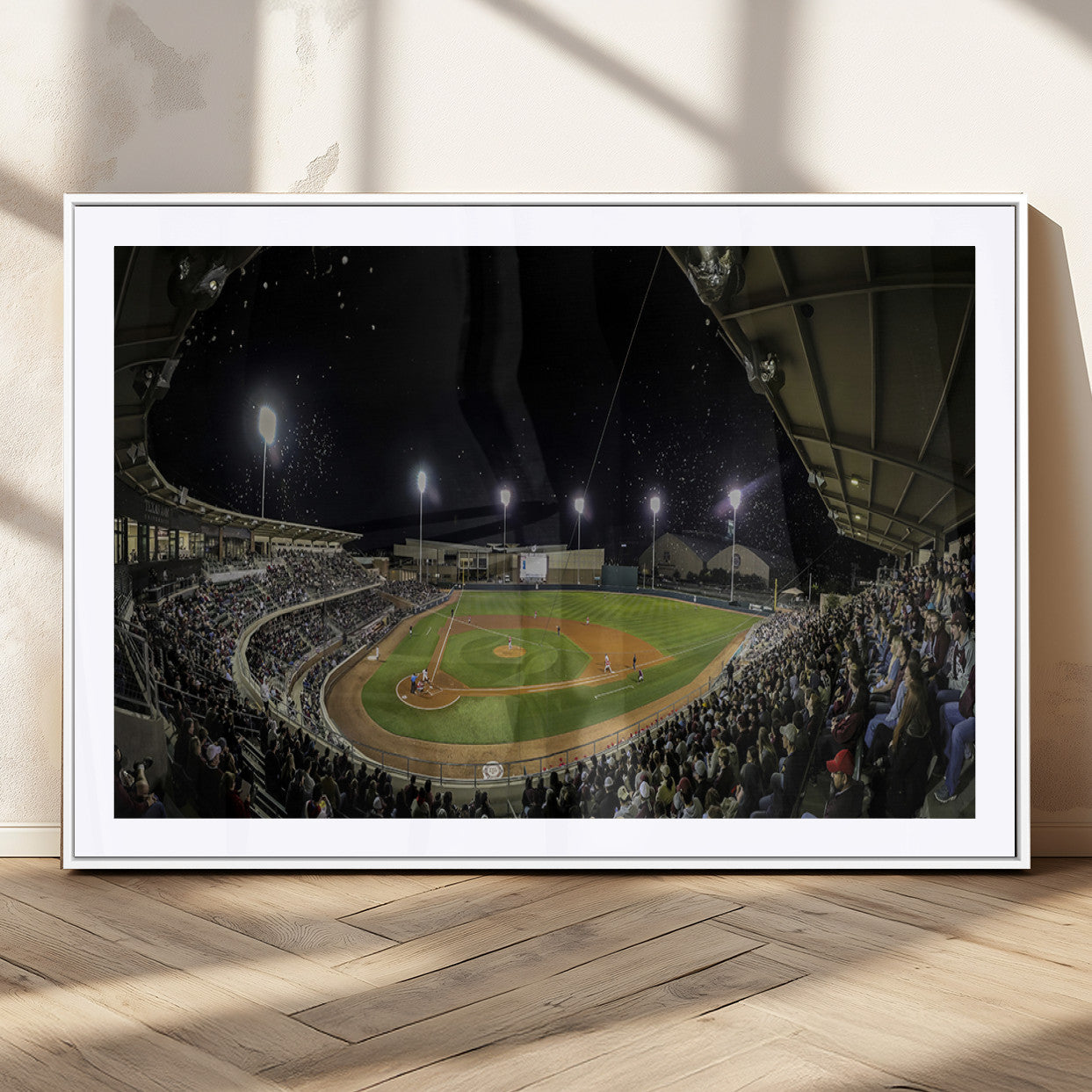 MGC-FP-36x24 - Olsen Field at Blue Bell Park - Texas A&M Aggies Baseball Stadium Wall Art Canvas Print