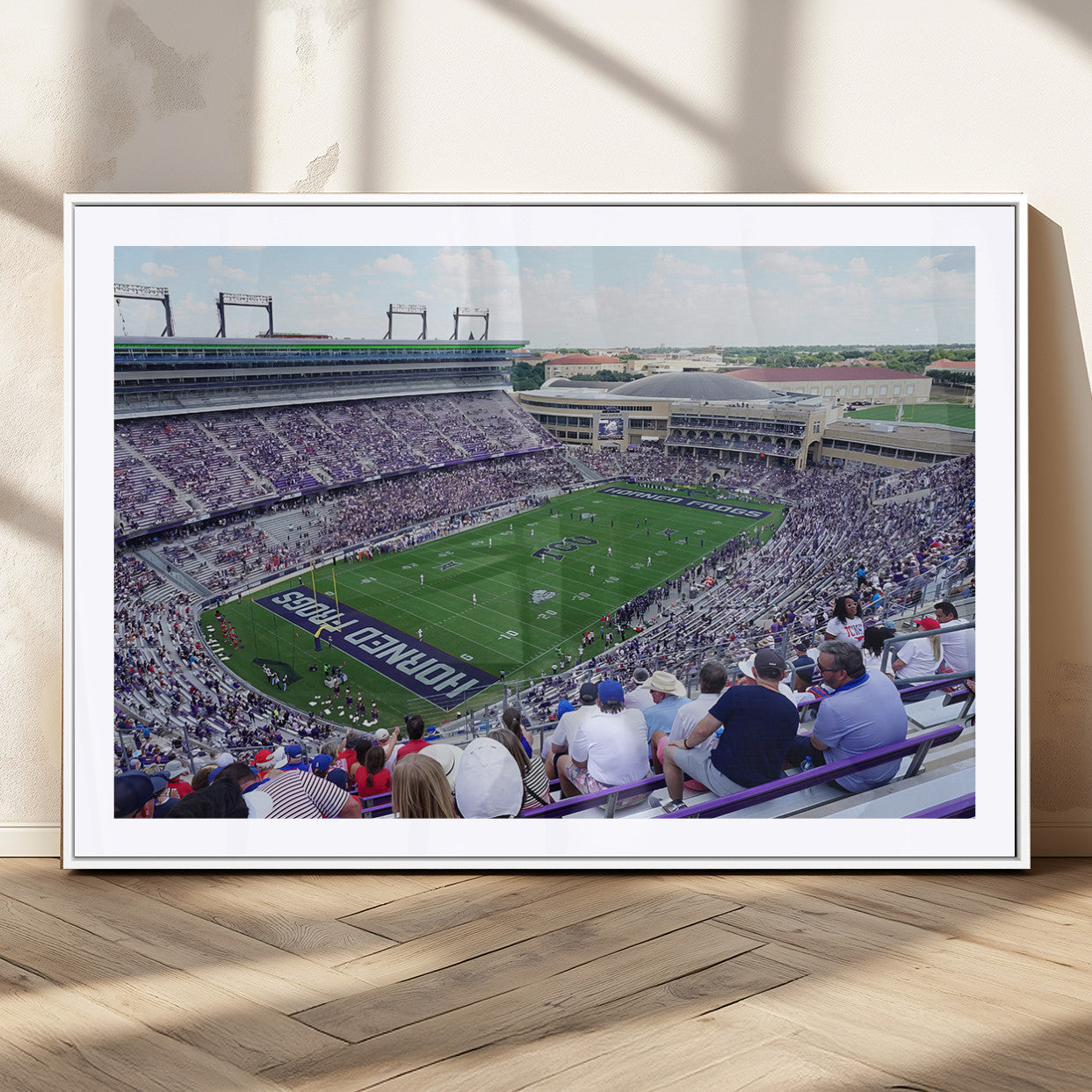 MGC-FP-36x24 - The Texas Christian University TCU Horned Frogs Football Team Print - Fort Worth Amon G. Carter