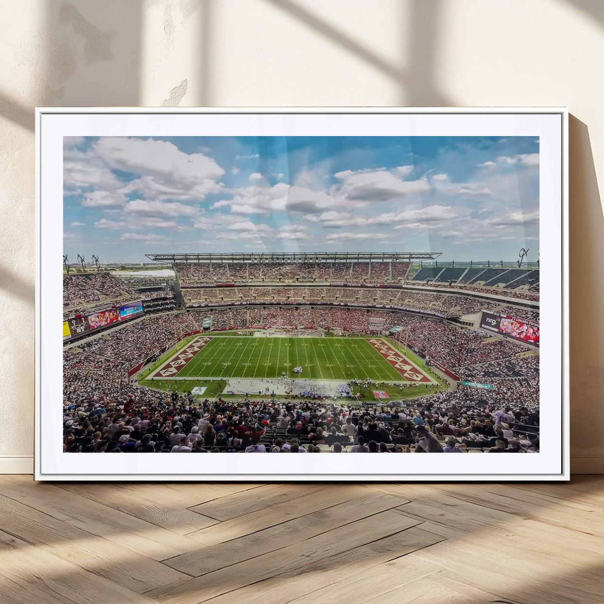 MGC-FP-36x24 - The Temple University Owls Athletics Team Print - Philadelphia Lincoln Financial Field Stadium Wall