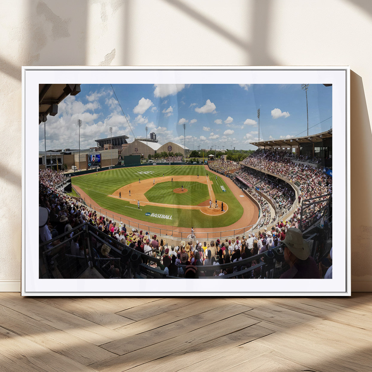 MGC-FP-36x24 - The Texas A&M University Aggies Athletics Team Print - College Station Kyle Field Wall Art Canvas