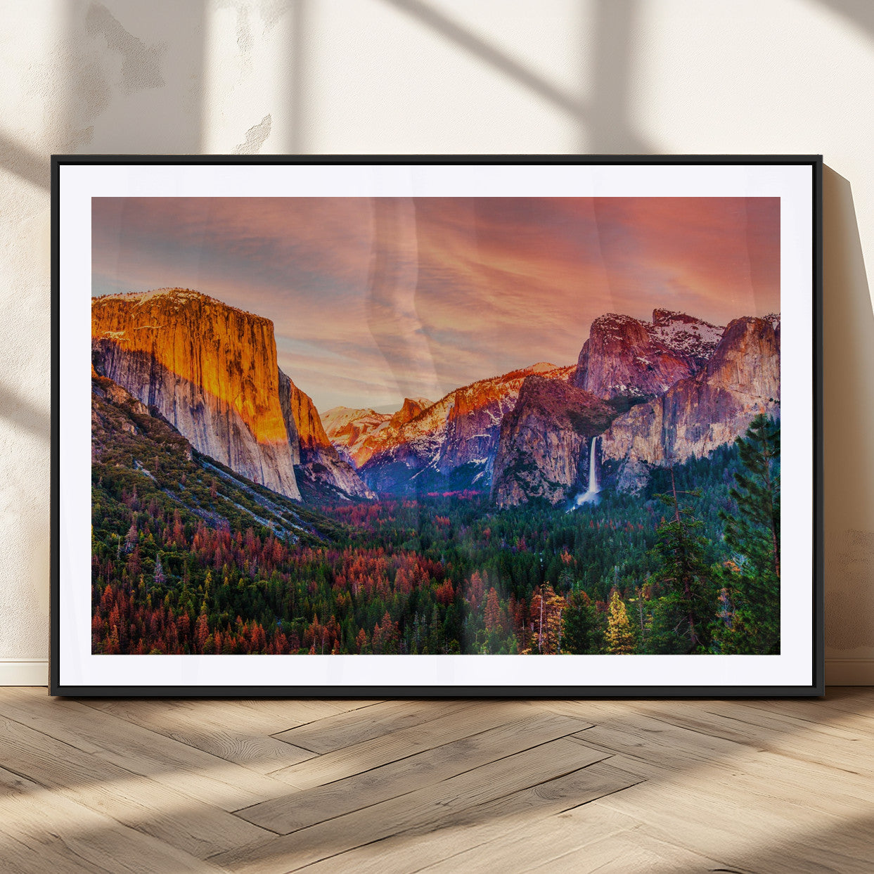 MGC-FP-36x24 - Yosemite Nal Park Wall Art Landscape Canvas Print El Capitan