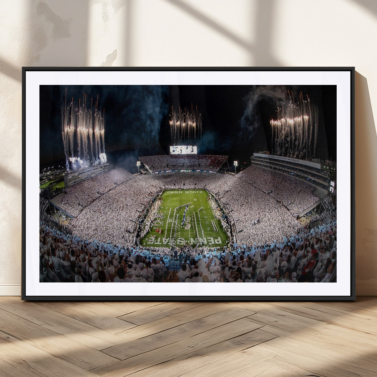 MGC-FP-36x24 - Penn Stadium Football Wall Art Canvas Print, Pennsylvania University Football Stadium