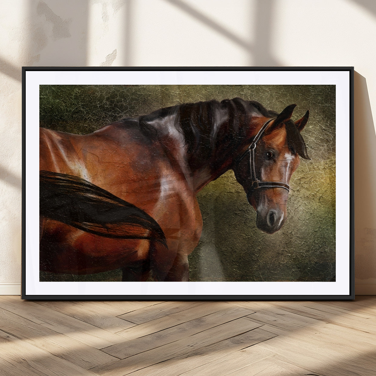 MGC-FP-36x24 - Wild Horses Wall Art Canvas Print
