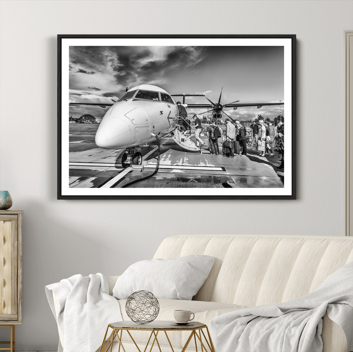 77340-MGC-FP-36x24_Black-Planet Wall Art Canvas Print