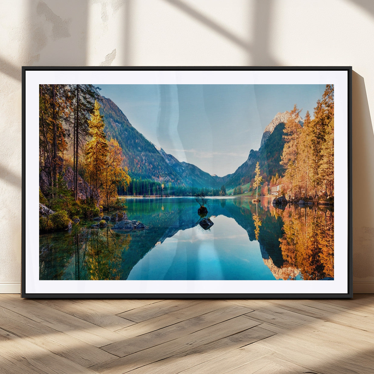 70506-MGC-FP-36x24_Black-Fantastic Autumn Panorama Wall Art Canvas Print