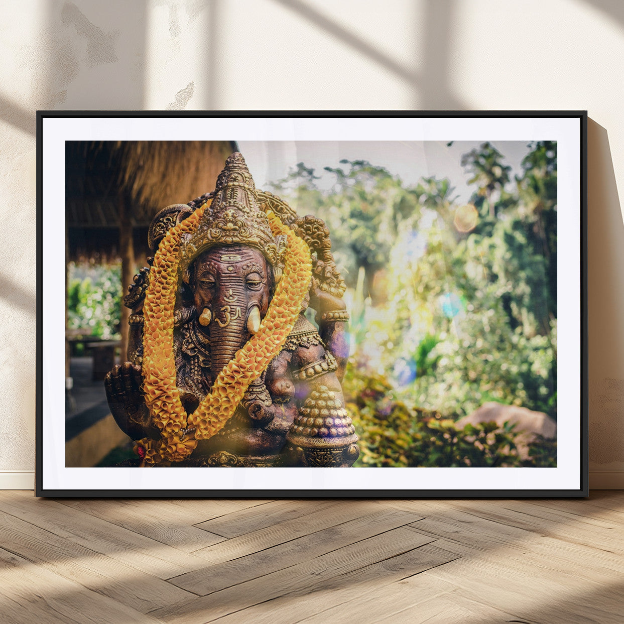 MGC-FP-36x24 - Hinduism Statue Wall Art Canvas Print