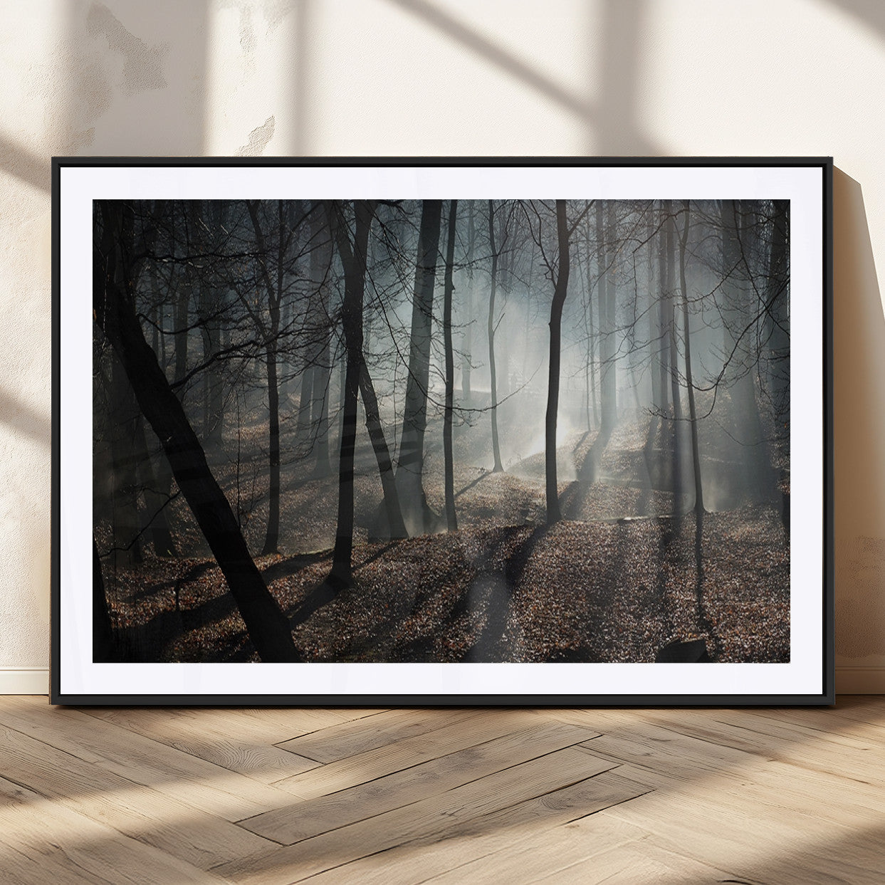 15648-MGC-FP-36x24_Black-Dark Family and Tree Wall Art Canvas Print