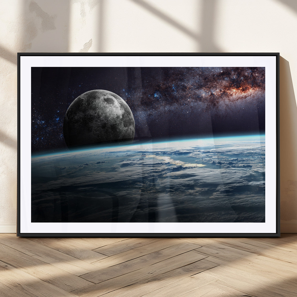 MGC-FP-36x24 - Space and Planet Canvas Print