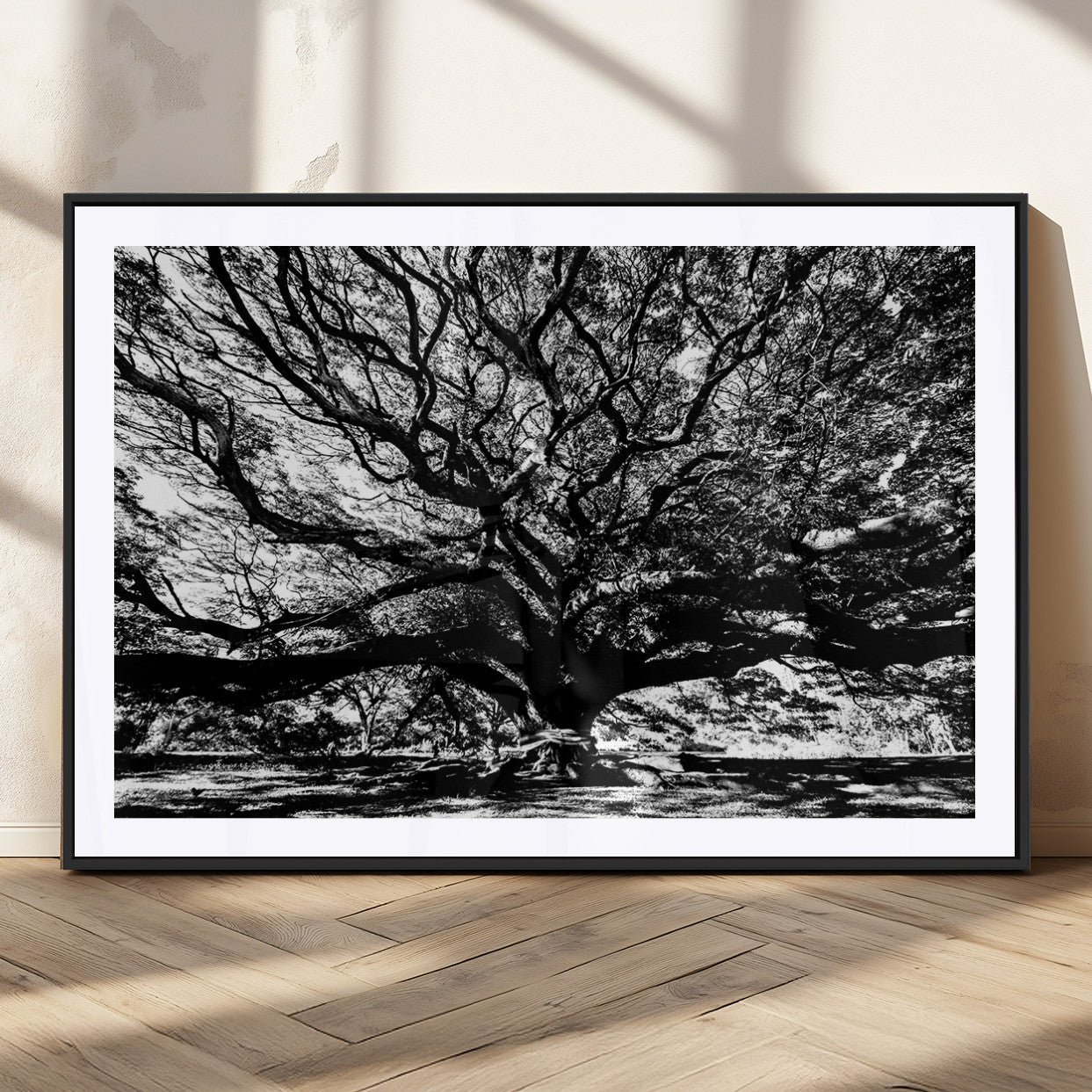 MGC-FP-36x24 - Mighty Angel Oak Wall Art | Angel Oak Tree Art Print