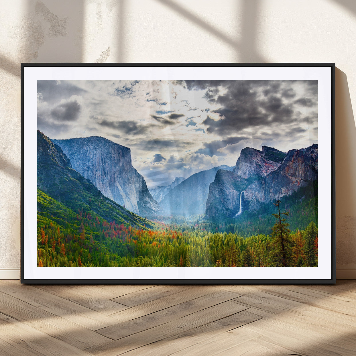 MGC-FP-36x24 - Yosemite National Park El Capitan Landscape Wall Art, Yosemite National Park El Capitan Canvas Print