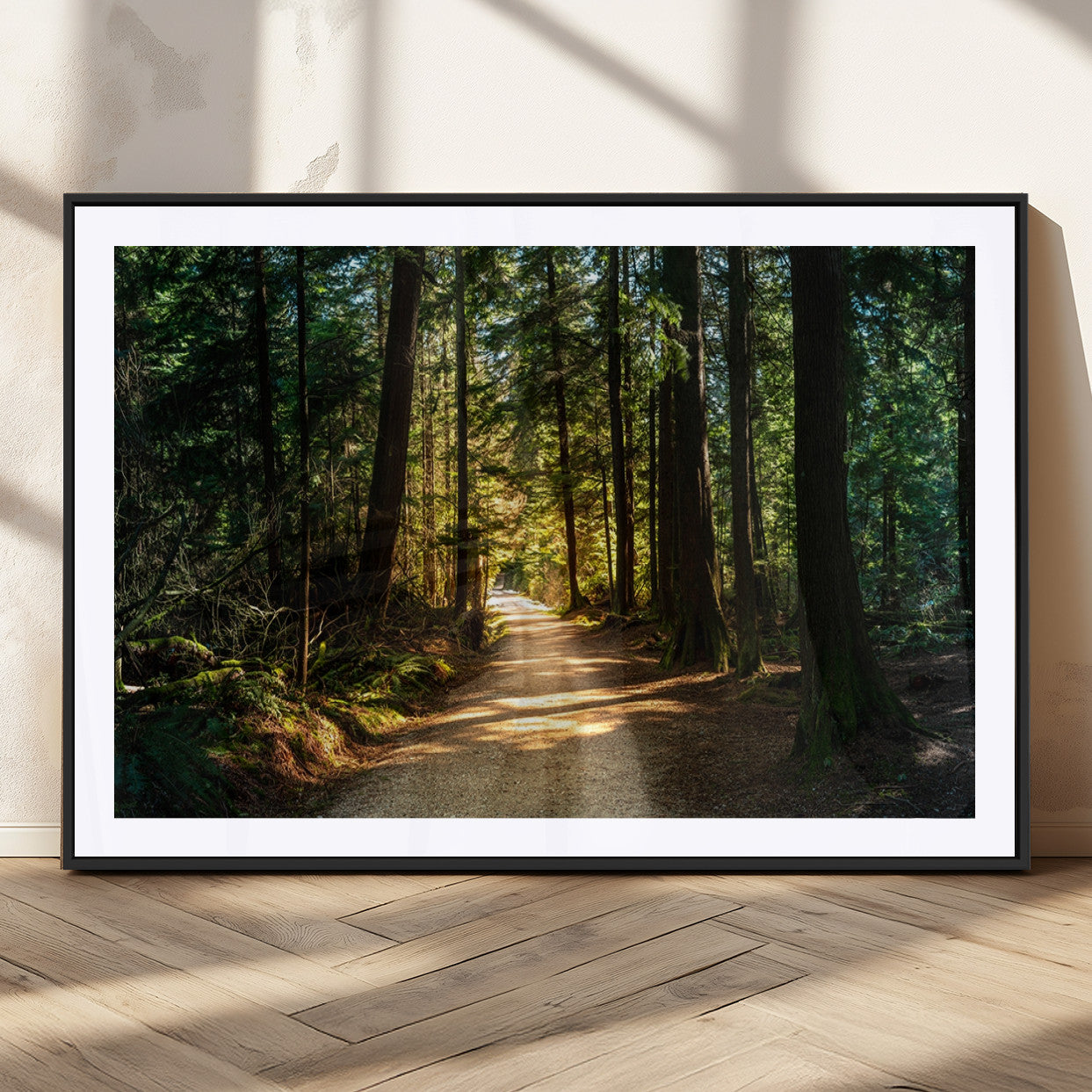 MGC-FP-36x24 - Natural Landscape Wall Art Relaxing Forest Canvas Print