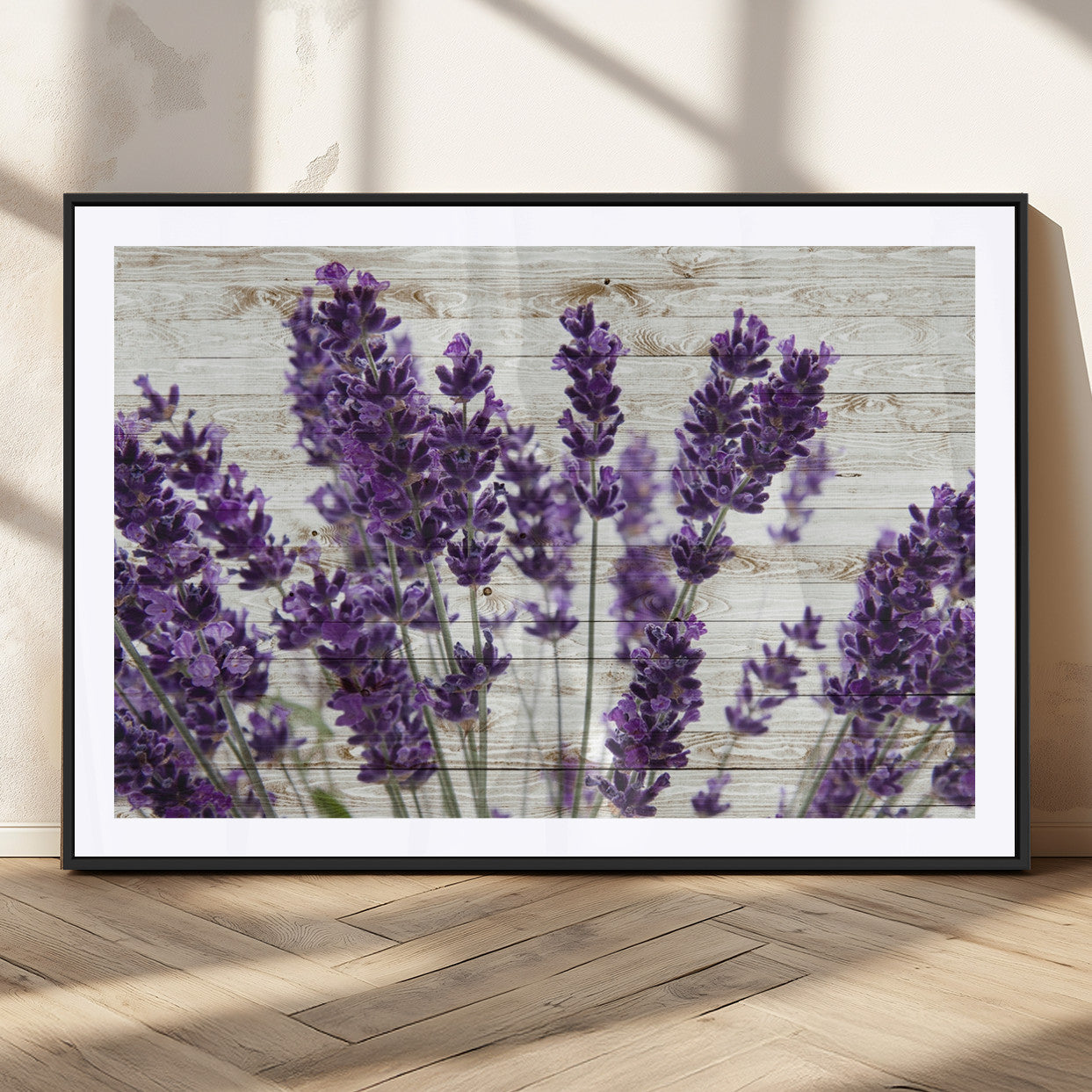 MGC-FP-36x24 - Lavender Canvas Wall Art Flower Print