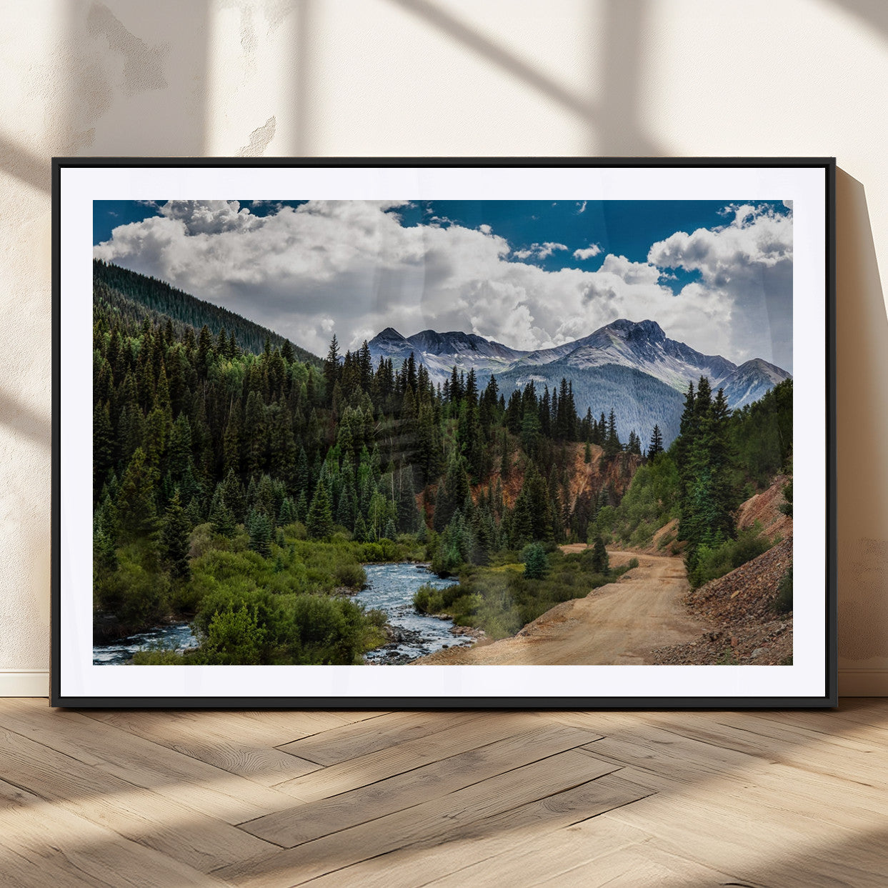 MGC-FP-36x24 - San Juan Nal Forest Wall Art Landscape Canvas Print