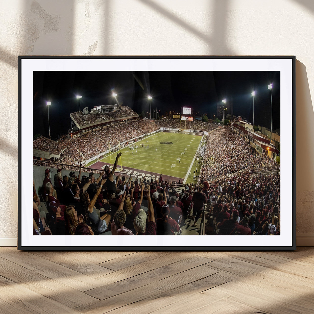 MGC-FP-36x24 - Washington-Grizzly Stadium Canvas Print, American Football Wall Art Canvas Print, Stadium Sport Wall