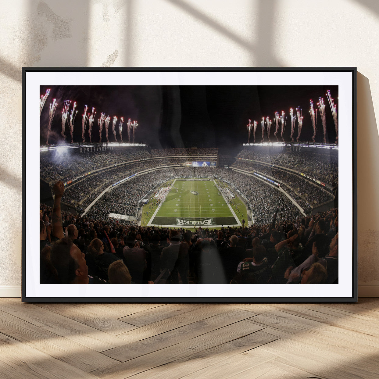 MGC-FP-36x24 - Eagles Field Stadium Wall Art - Philadelphia Eagles Football Team Print - Philadelphia Lincoln