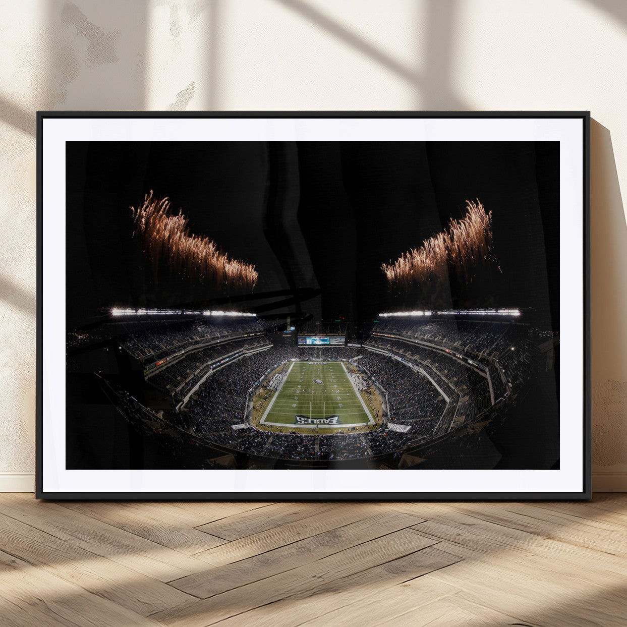 MGC-FP-36x24 - Eagles Field Stadium Wall Art | Philadelphia Eagles Football Team Print - Philadelphia Lincoln
