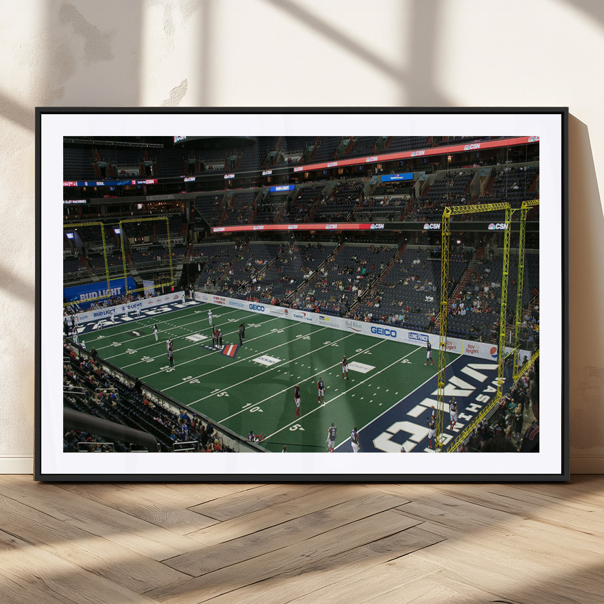 MGC-FP-36x24 - Capital One Arena Wall Art | Washington Wizards & Capitals Print | Canvas Print | Ready to Hang |