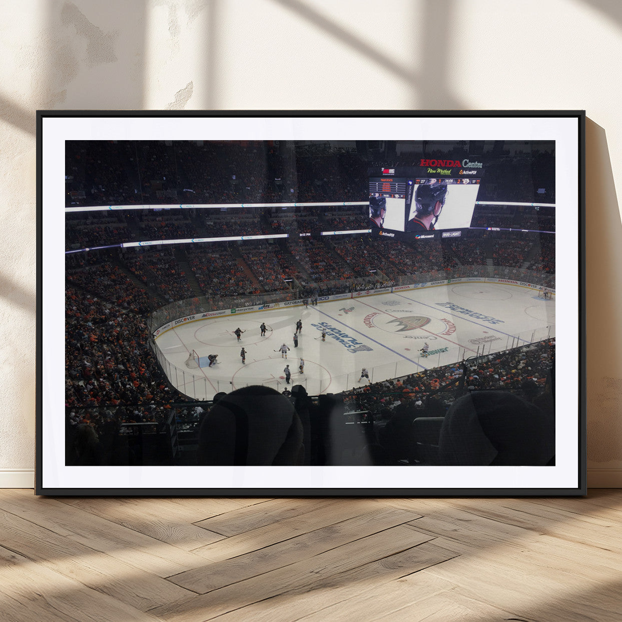 MGC-FP-36x24 - Honda Center California Anaheim Ducks Hockey Stadium Wall Art, Honda Center California Stadium Wall