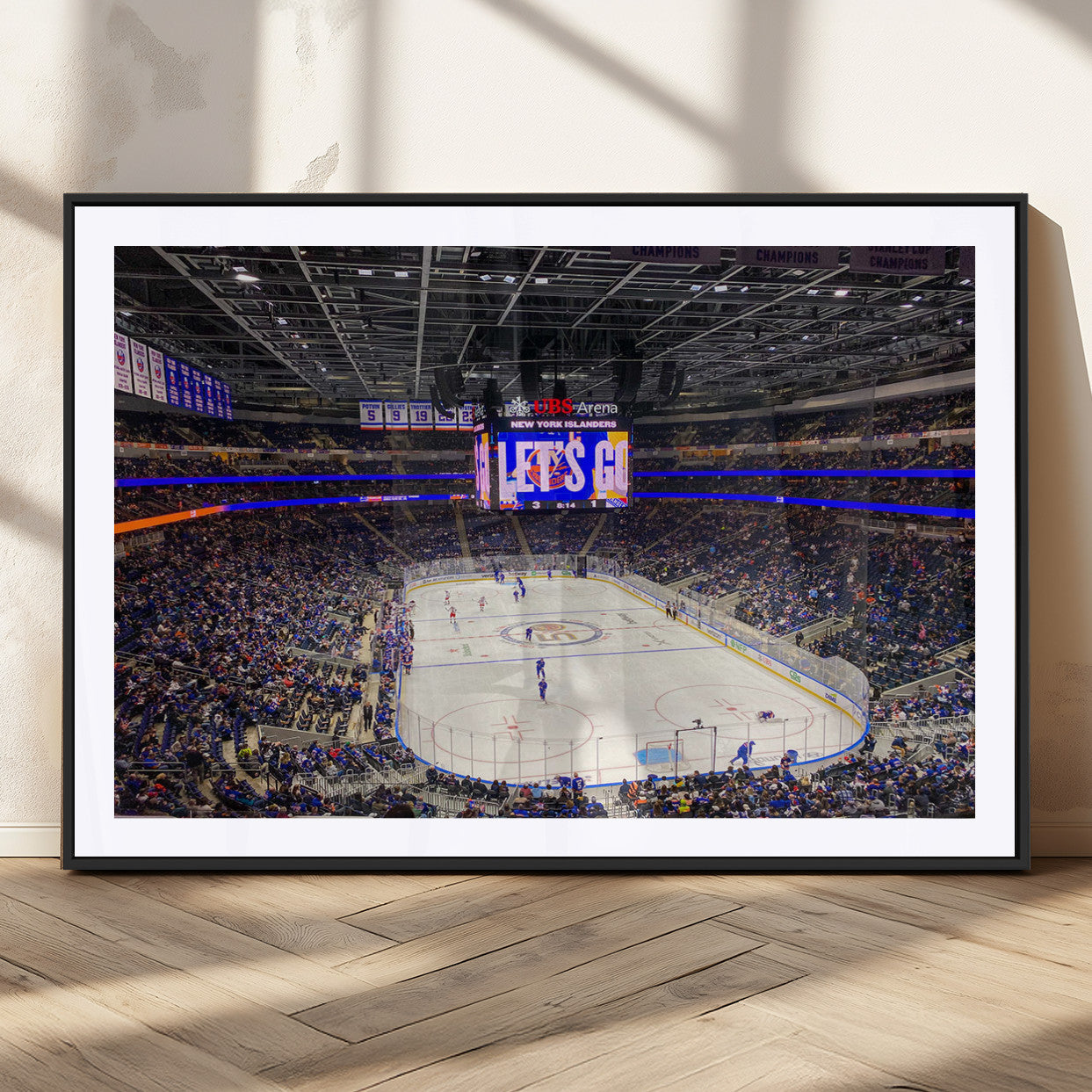 MGC-FP-36x24 - UBS Arena Elmont New York Islanders Ice Hockey Wall Art, UBS Arena Elmont Wall Art Canvas Print