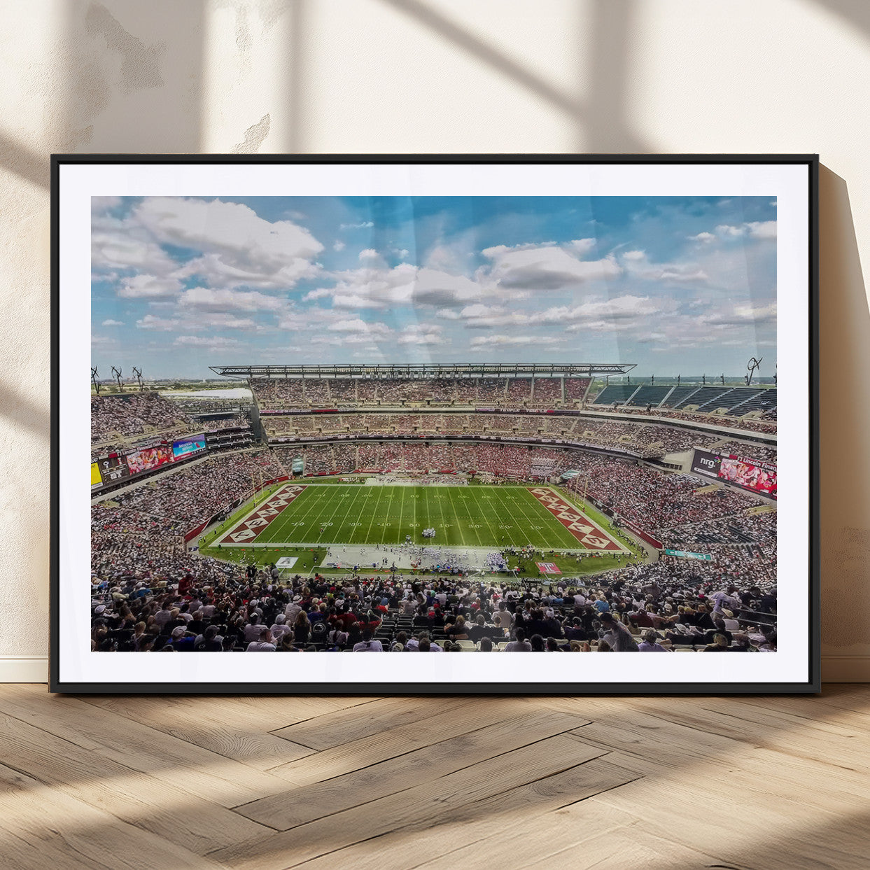 MGC-FP-36x24 - The Temple University Owls Athletics Team Print - Philadelphia Lincoln Financial Field Stadium Wall
