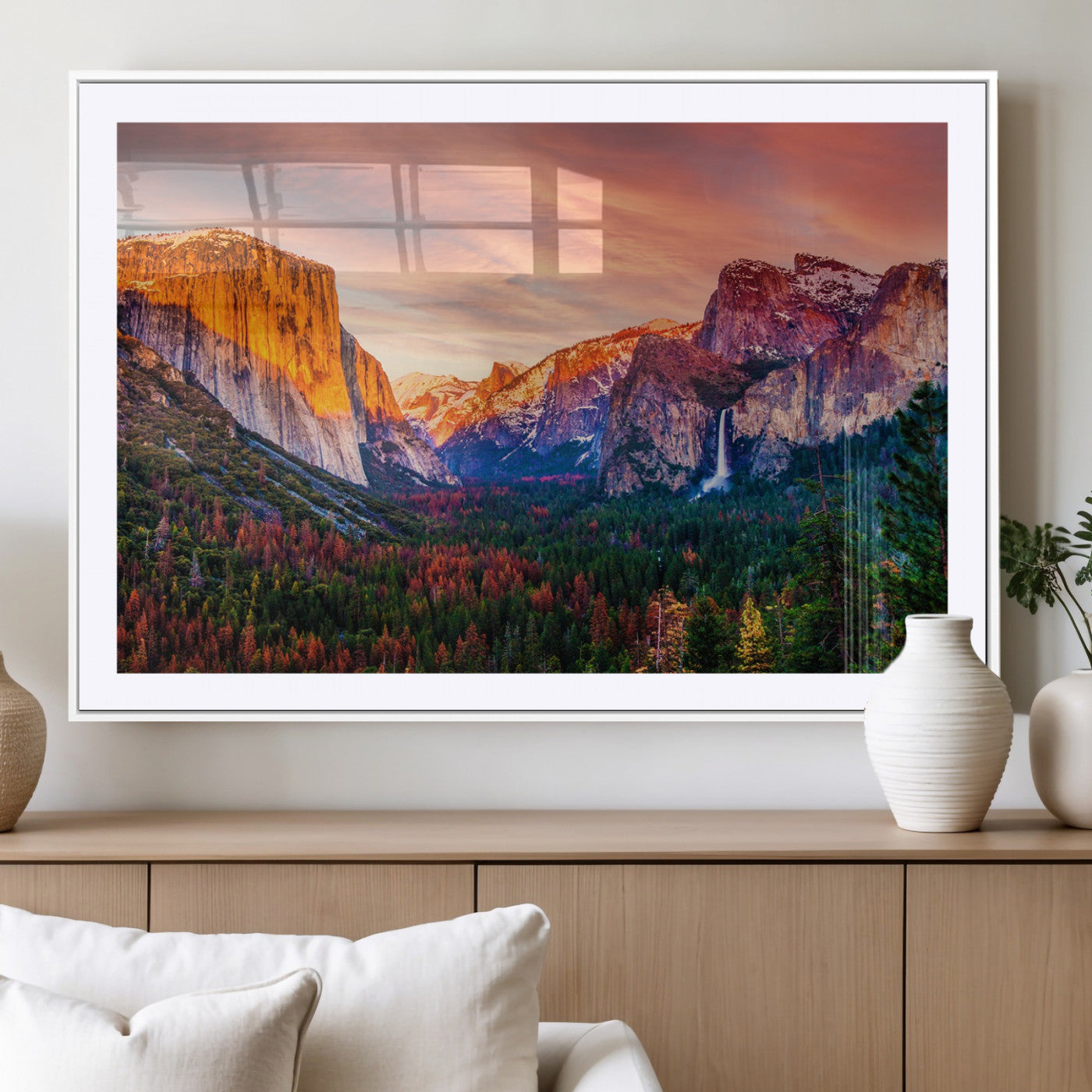 MGC-FP-36x24 - Yosemite Nal Park Wall Art Landscape Canvas Print El Capitan