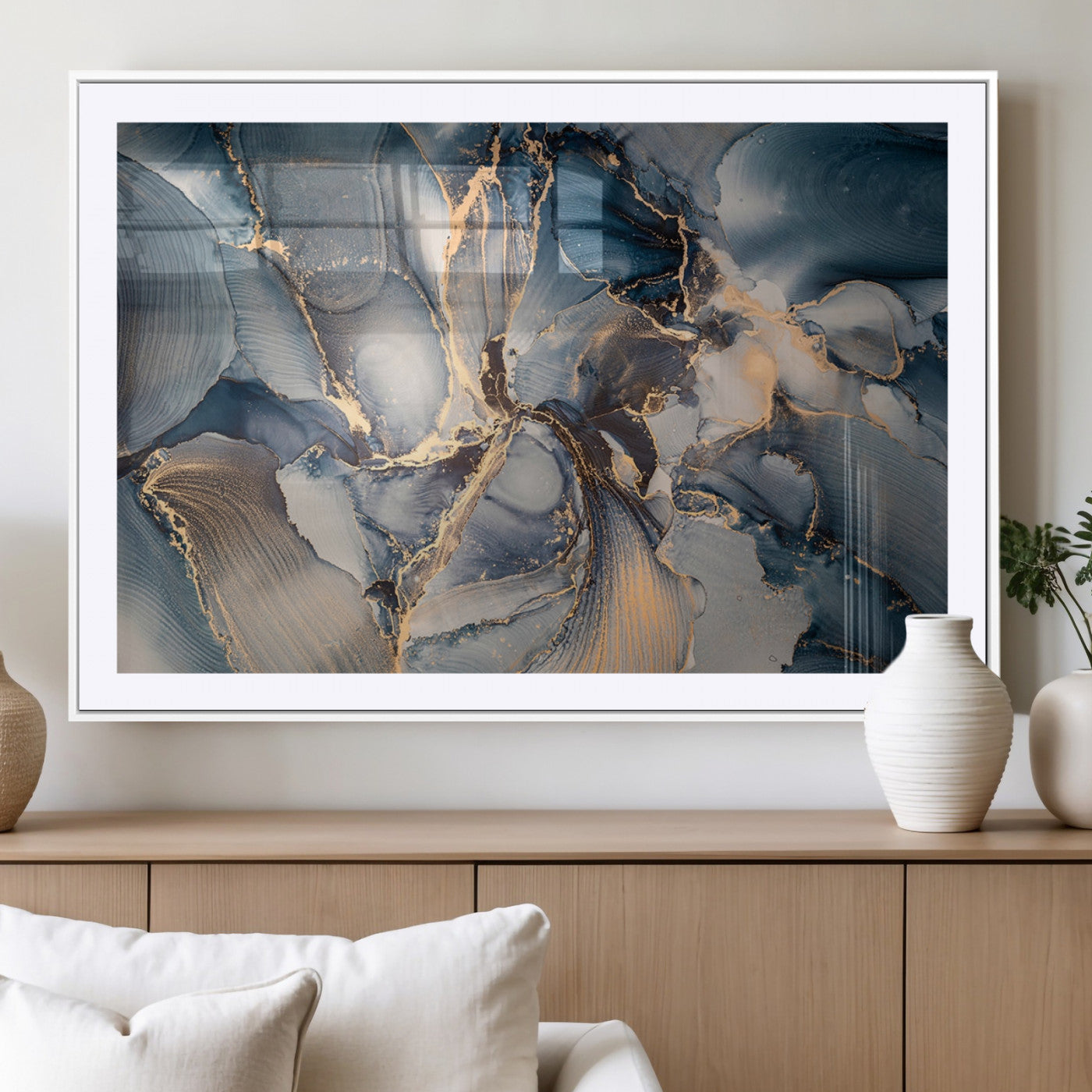 MGC-FP-36x24 - Abstract Wall Art Canvas Print for Modern Home Decor
