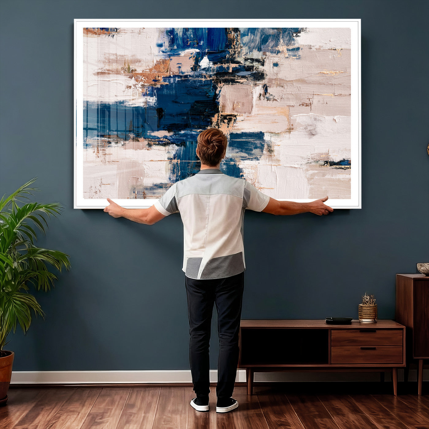 67375610-MGV-CV-36X24 - Abstract Wall Art Canvas Print