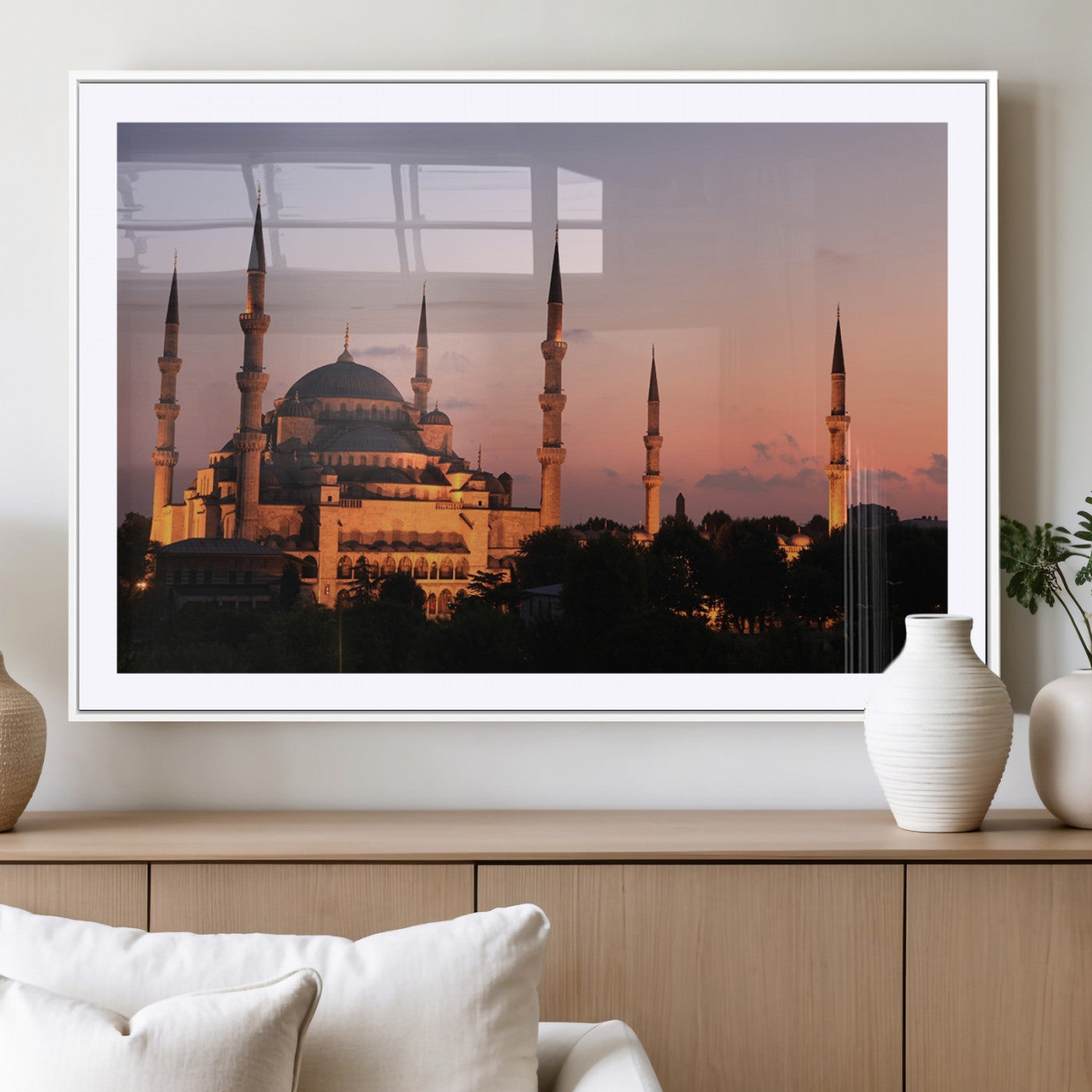 MGC-FP-36x24 - Wall Art Turkey Istanbul Skyline Canvas Print