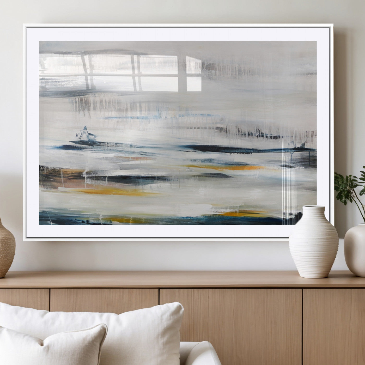 74932-MGV-CV-36X24-Soft Color Abstract Canvas Print