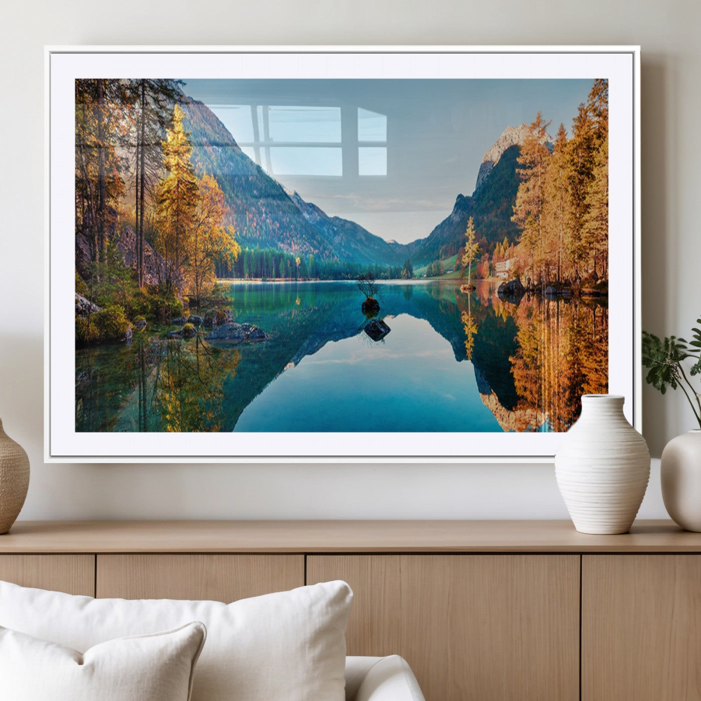 MGC-FP-36x24 - Fantastic Autumn Panorama Wall Art Canvas Print