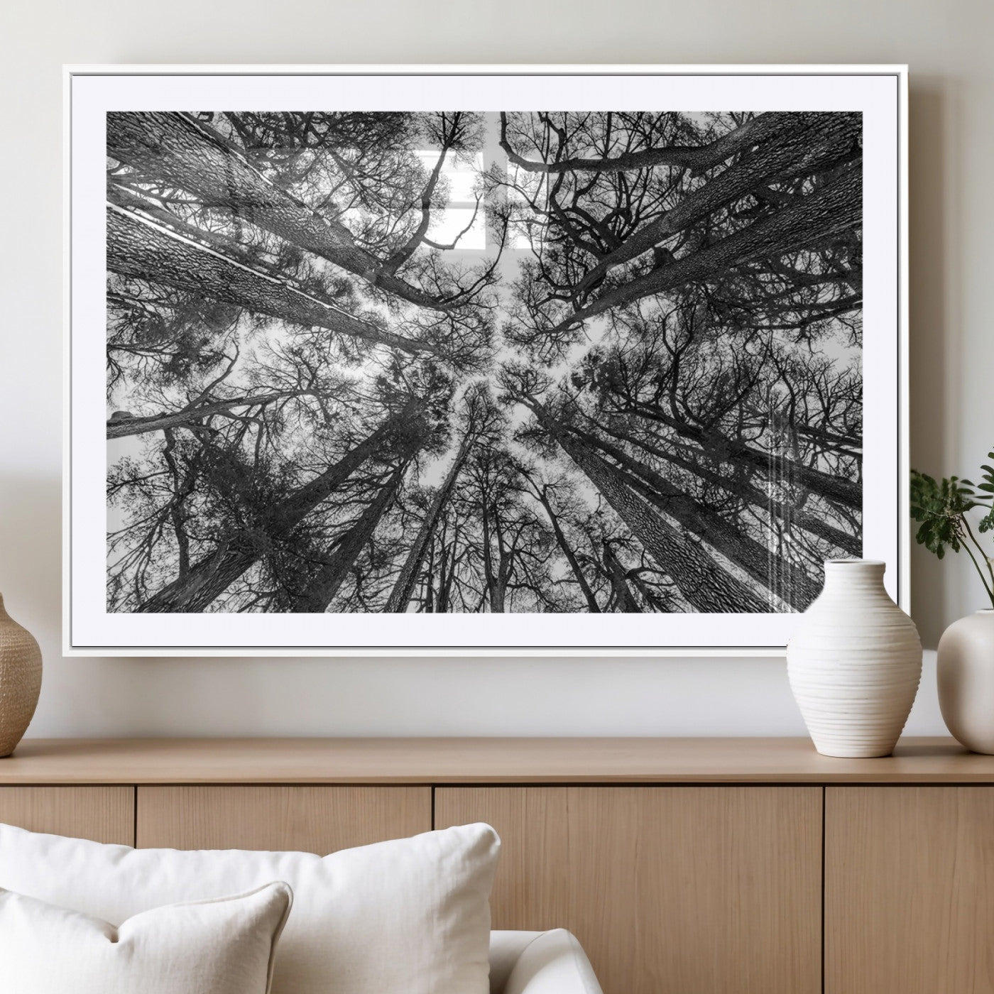 MGC-FP-36x24 - Trees Contemporary Art Canvas Print