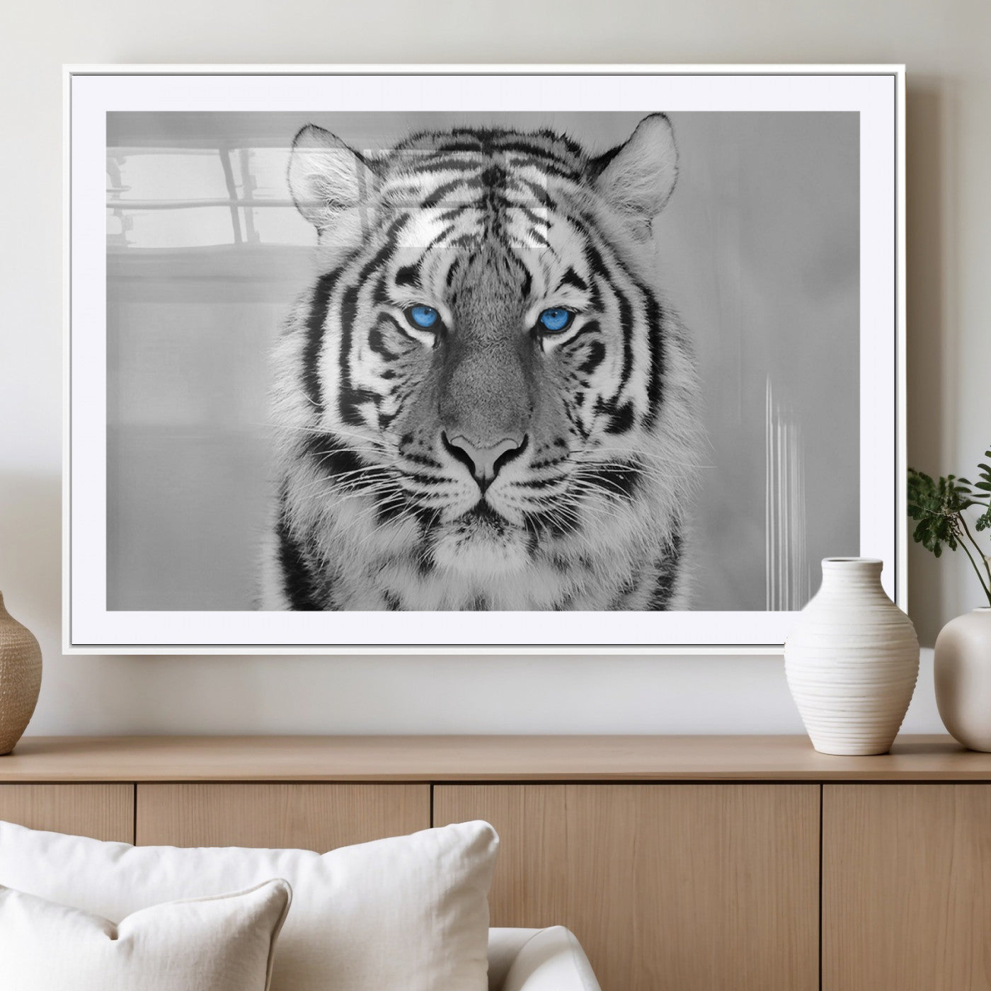 MGC-FP-36x24 - Tiger Canvas Artwork Wall Art Print