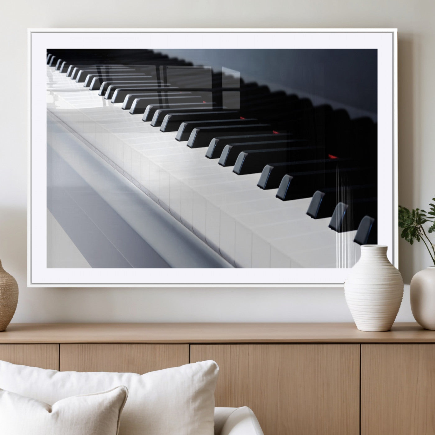 MGC-FP-36x24 - Piano Artwork Canvas Wall Art Print