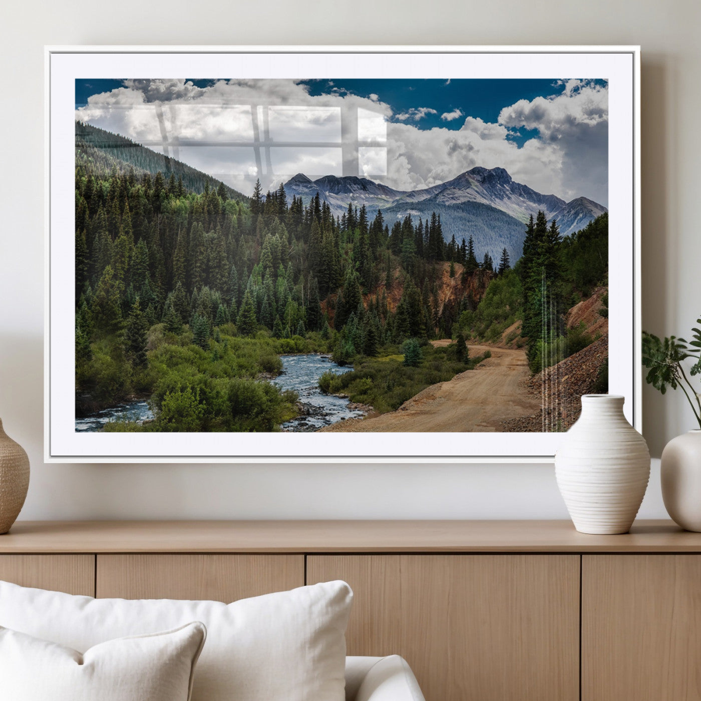 MGC-FP-36x24 - San Juan Nal Forest Wall Art Landscape Canvas Print